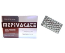 MEPIVAKATE INJ.SOL 3% (30mg/ml) BTx50x1,8ML CARTRIDGE, 